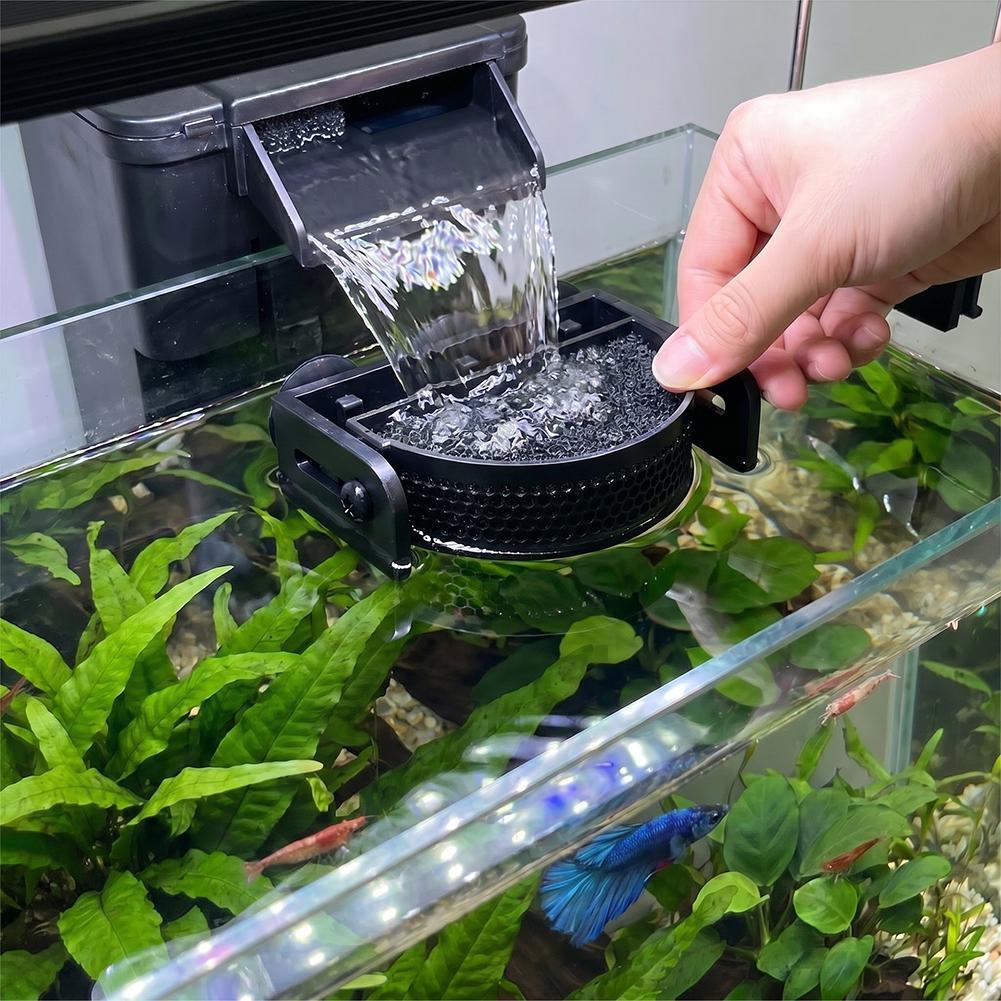 Betta Fish Tank - ﻿ 프리미엄 수족관 필터 배플(흡착컵 포함),