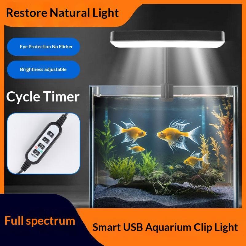 Aquarium Plants - 풀 스펙트럼 LED 수족관 조명 360도