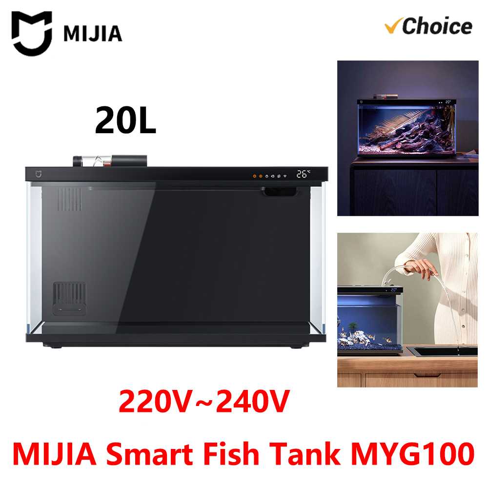 NEW MIJIA 스마트 어항은 Mijia 앱과 연동하 - Xiaomi Aquarium Fish Tank 리뷰 및 가격