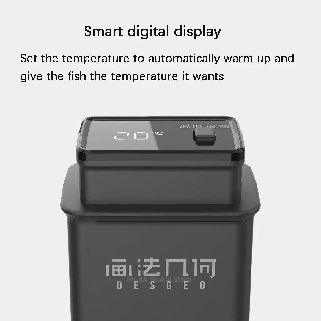 미지아 데지오 50W 스마트 수족관 히터 - 앱으로 제 - Xiaomi Aquarium Fish Tank 리뷰 및 가격