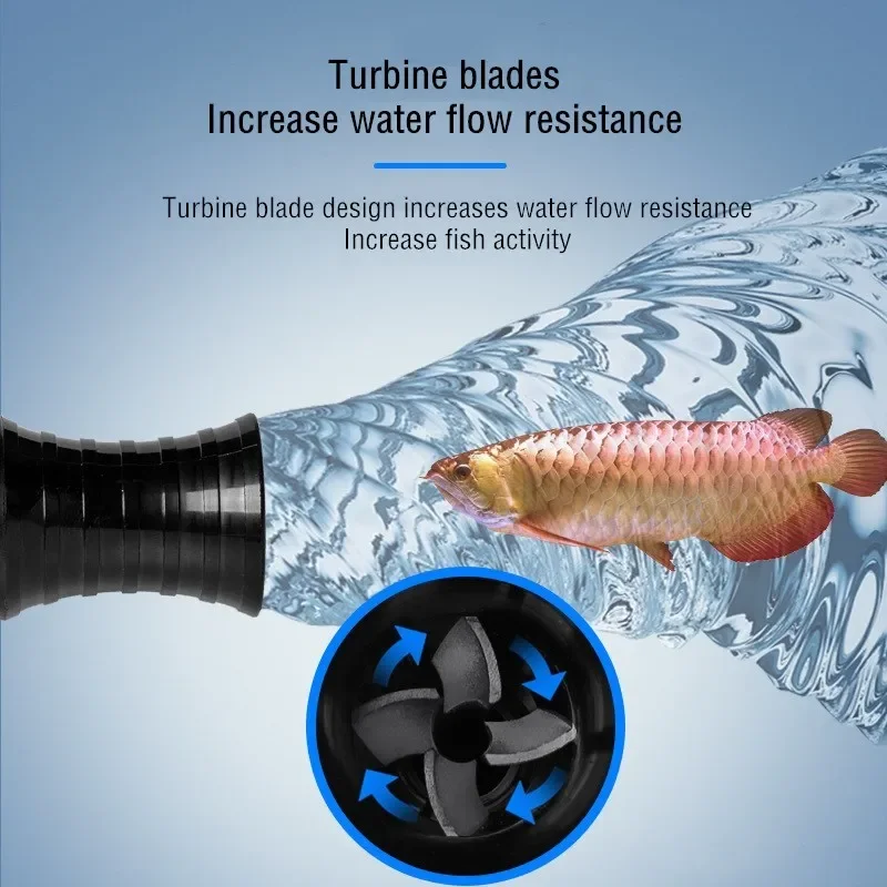 수족관 회전 물 배출구 깍지, 조절식 방향 소용돌이 물 - Aquarium Pump 리뷰 및 가격