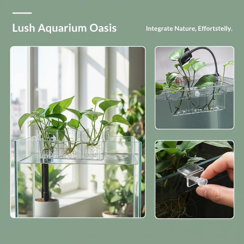 수경재배 식물 바구니 식품 등급 수생 식물 홀더 1개입 - Aquarium Decor 리뷰 및 가격