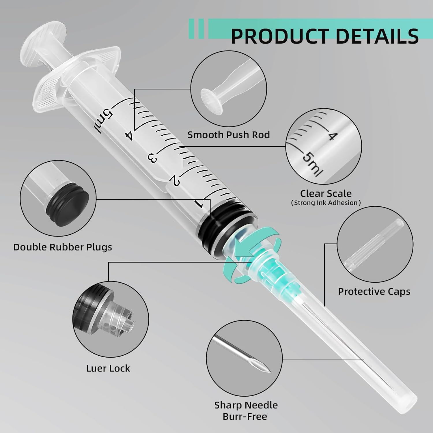 5ml 루어락 주사기, 애완동물 및 농장 동물, 산업용 - Aquarium Plants 리뷰 및 가격