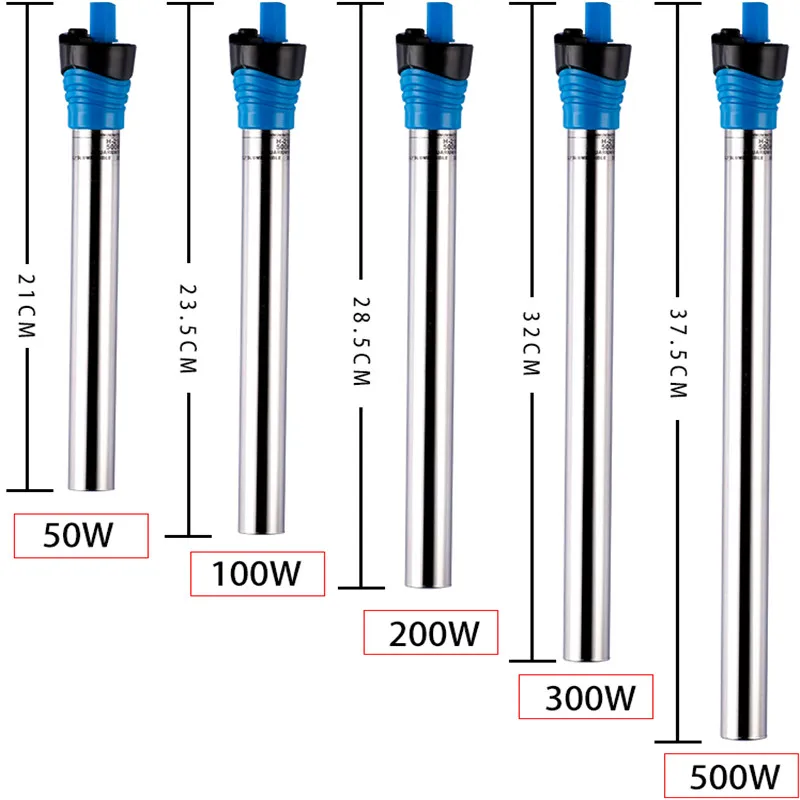 50W/100W/200W/300W/500W 잠수정 수족 - Fish Tank Heater 리뷰 및 가격