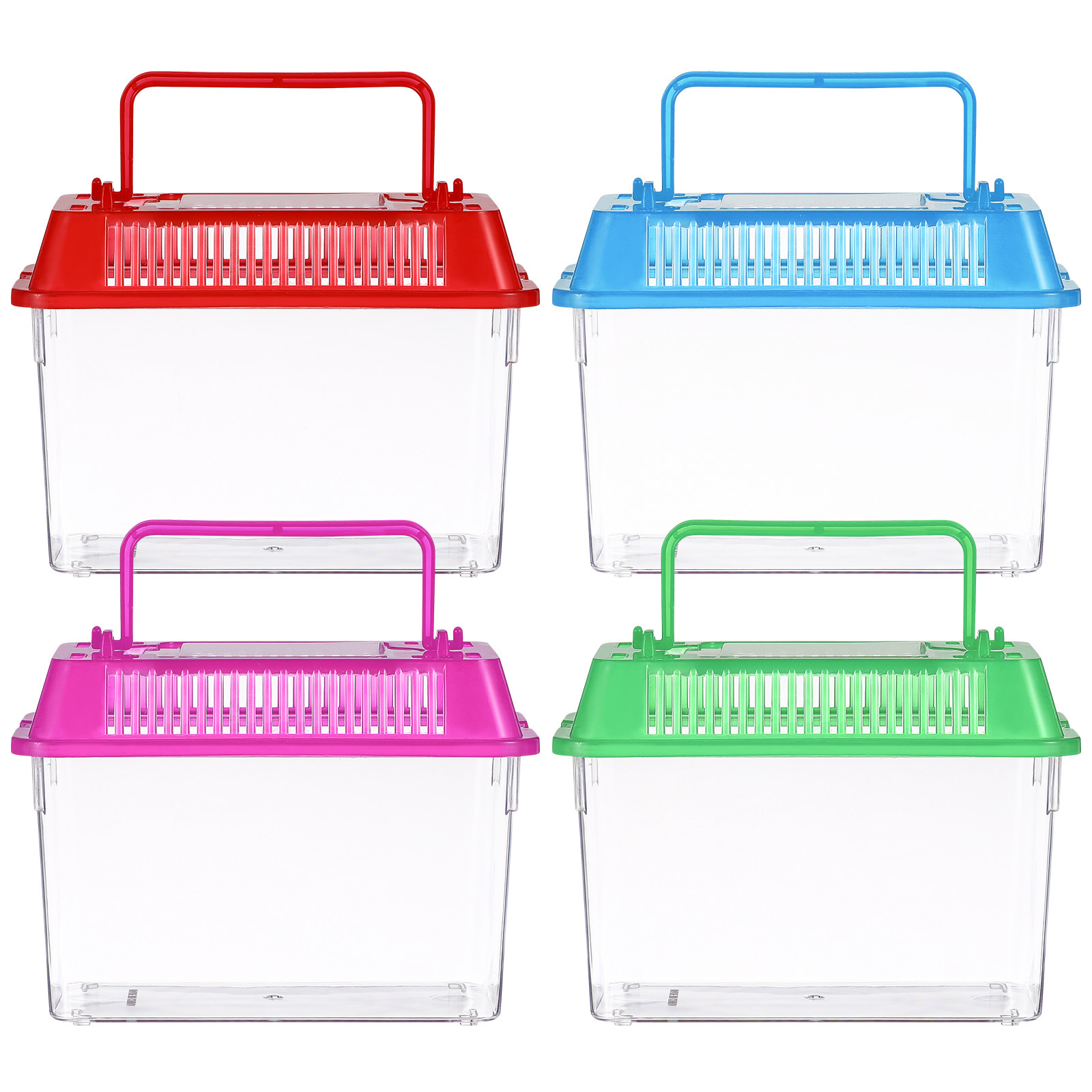 휴대용 미니 어항 플라스틱 휴대용 수족관 작은 물고기  - Betta Fish Tank 리뷰 및 가격