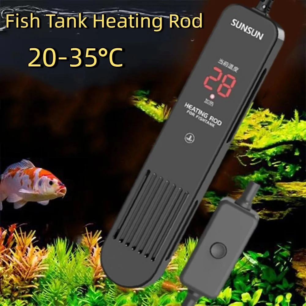 LCD 디스플레이 20-35 ° C 디지털 어항 히터  - Fish Tank Heater 리뷰 및 가격